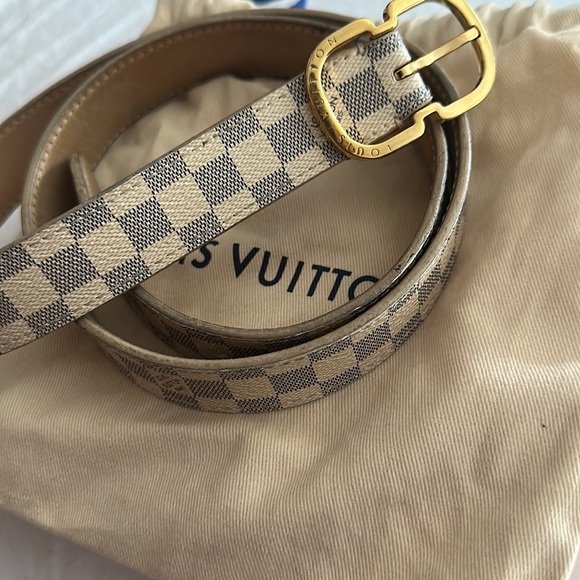Louis Vuitton Belt- 25 DAzur size 90 - Picture 2 of 2